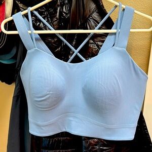 Lululemon like a cloud longline bra D/DD size 12